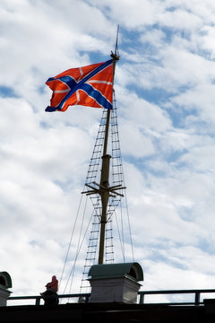 military sea flag of russia