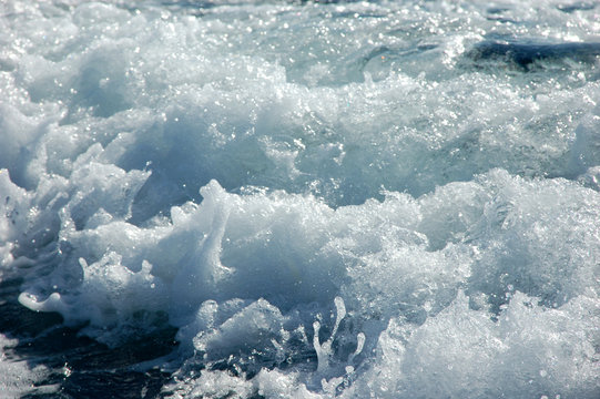 ecume des vagues