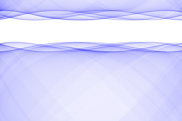 abstract graphic frame, blue