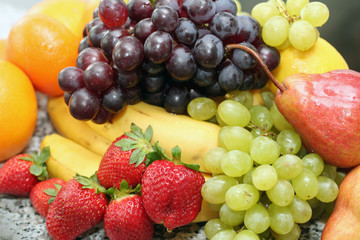 Naklejka na ściany i meble assorted fruits