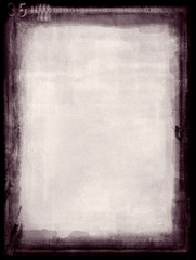 grunge border and background