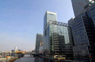 canary wharf tall buildings