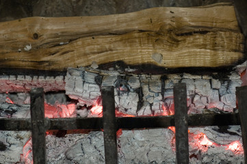 feu de cheminée
