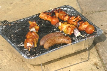 disposable barbecue