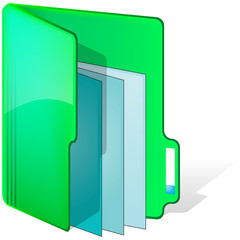 dossier vert