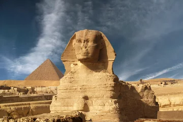 Papier Peint photo Lavable Egypte sphinx de gizeh