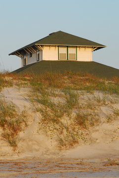top turret at beachhouse