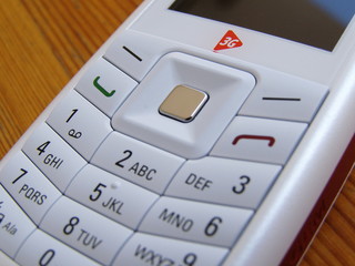 Obraz premium téléphone portable 3g