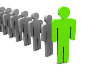 silhouette of the person.