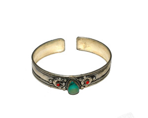 bracelet metal et pierre