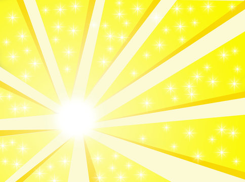 sfondo con sole