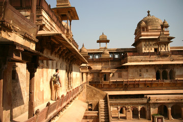 Fototapeta premium orcha maharaja castle