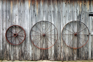 wagon wheels