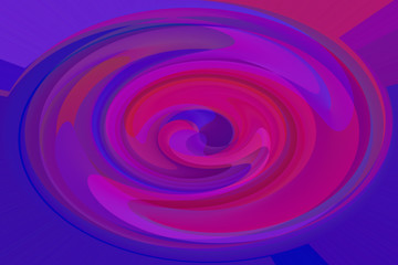 pink and blue abstract
