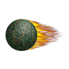 burning sphere