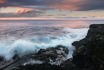 atlantic stormy waves