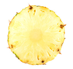 sliced pineapple