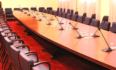 empty conference room