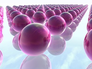 infinity. 3d render.