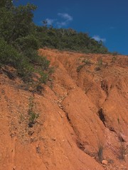 erosion im regenwald