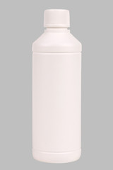 white plastic bottle