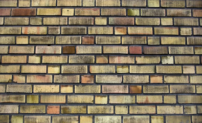 old and weathered brick wall