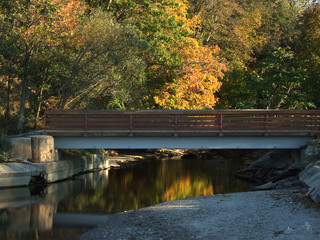 autumn bridge