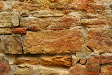 texture series. old stone brick wall background