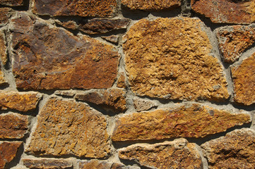 texture series. old stone brick wall background