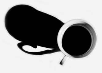 coffeecup and shadow