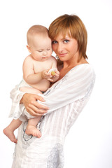 mother and baby