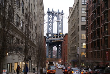 Fototapeta premium manhatten bridge new york usa