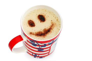 smiley coffee