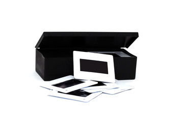 box of slide films