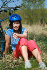 woman and bike © matka_Wariatka