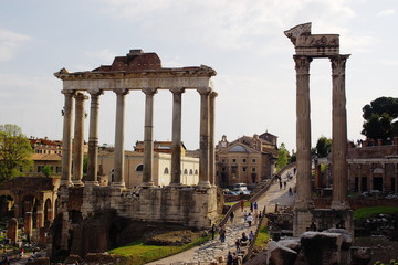roman forum runies © Andrei Kazarov