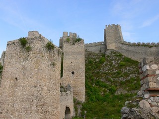 Fototapeta premium ruins of medieval castle