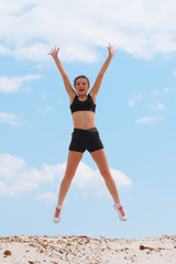 Obraz premium the happy girl