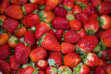 strawberries close up