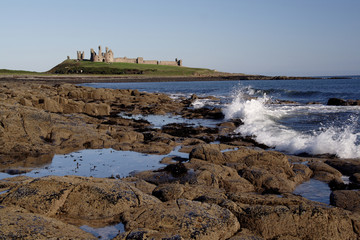 dunstanburgh, castle,