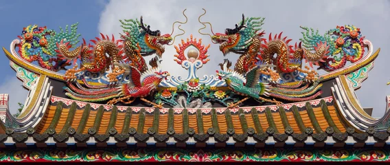 Photo sur Plexiglas Temple thailand, bangkok: chinatown, temple