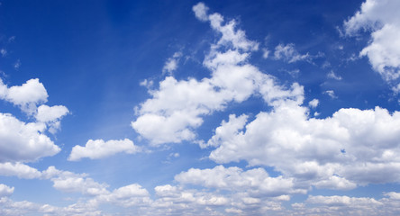 blue sky panoramic photo
