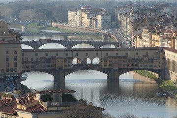 Fototapeta na wymiar Florencja - stary most