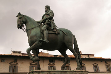 Obraz premium firenze - piazza santissima annunziata