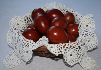 Naklejka premium easter eggs