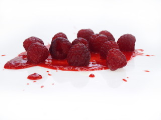himbeeren im eigenen saft