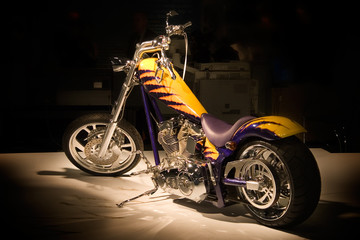 Obraz na płótnie Canvas motocykl chopper