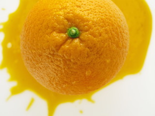 orange im eigenen saft