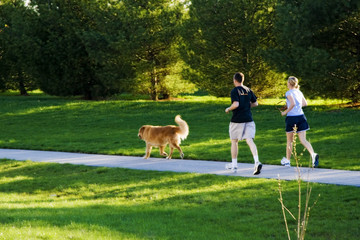 running