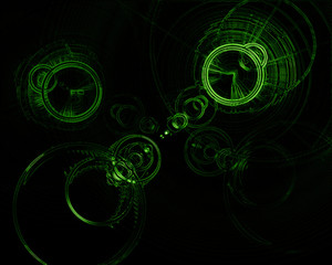 green abstract